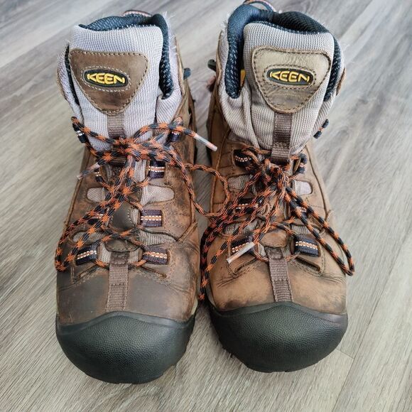 Keen Hard Toe Hiking Utility Mid Boots - Picture 3 of 13